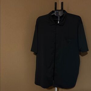 Source Unknown Black Casual Button Down Shirt
